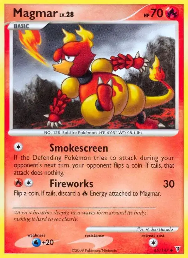 Magmar - Pokemon Supreme Victors #65
