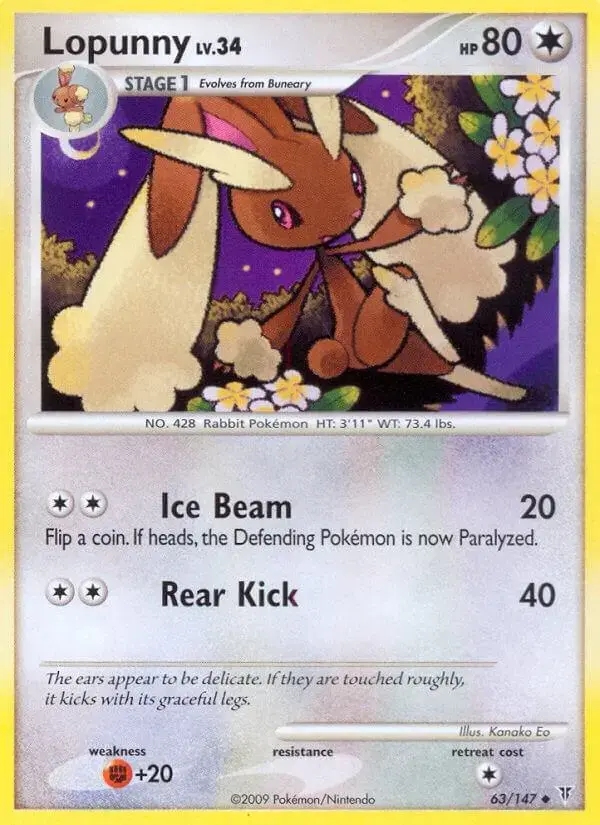 Lopunny - Pokemon Supreme Victors #63