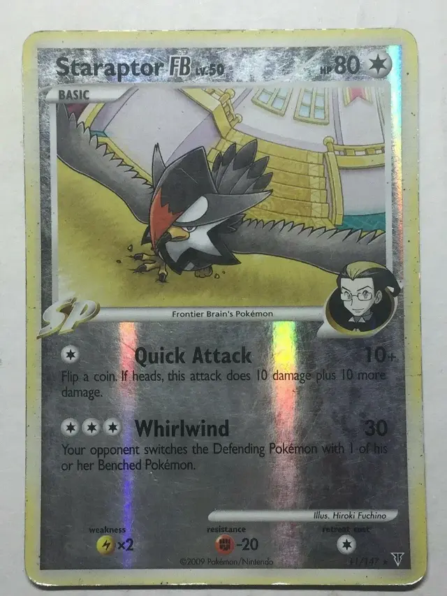 Staraptor FB [Reverse Holo] - Pokemon Supreme Victors #11