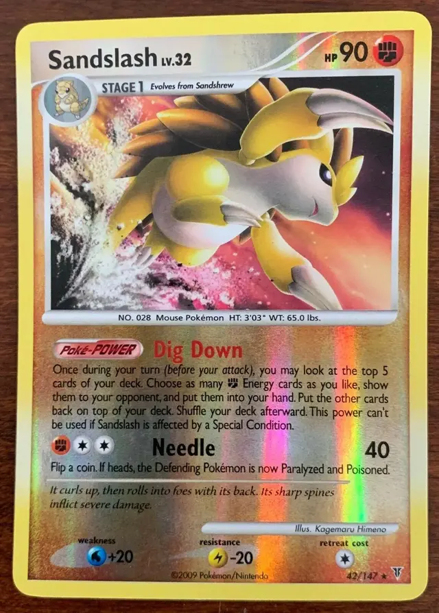 Sandslash [Reverse Holo] - Pokemon Supreme Victors #42
