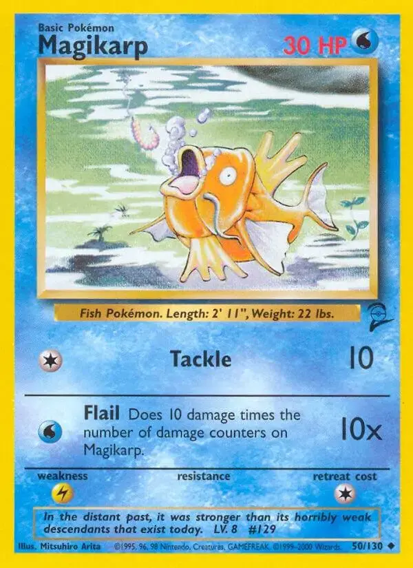 Magikarp - Pokemon Base Set 2 #50