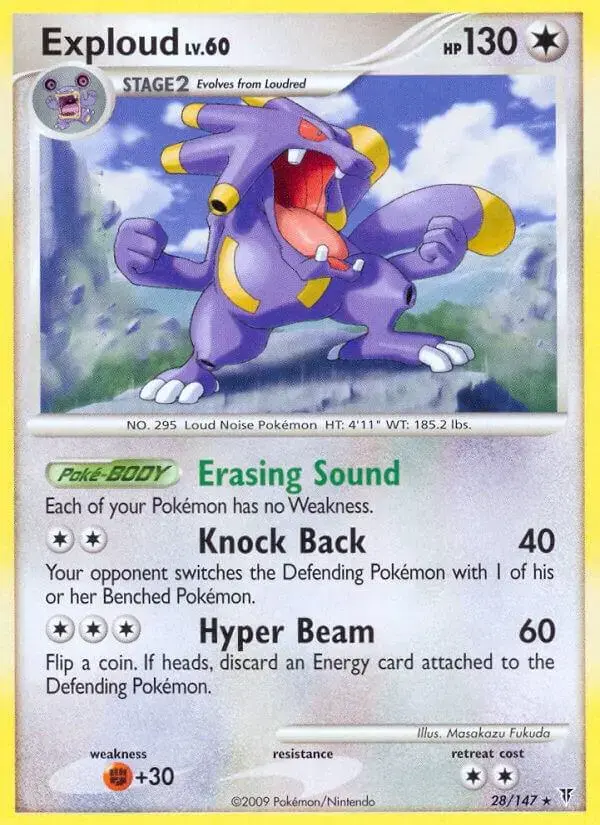 Exploud - Pokemon Supreme Victors #28