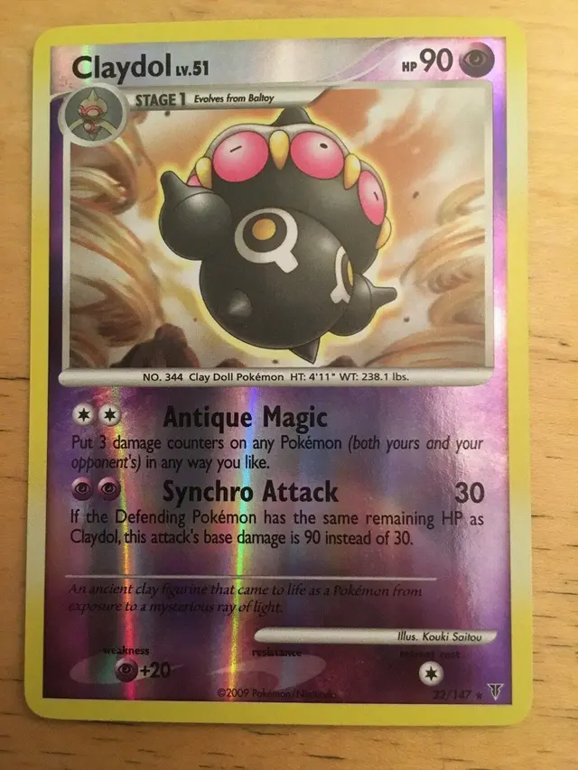 Claydol [Reverse Holo] - Pokemon Supreme Victors #22