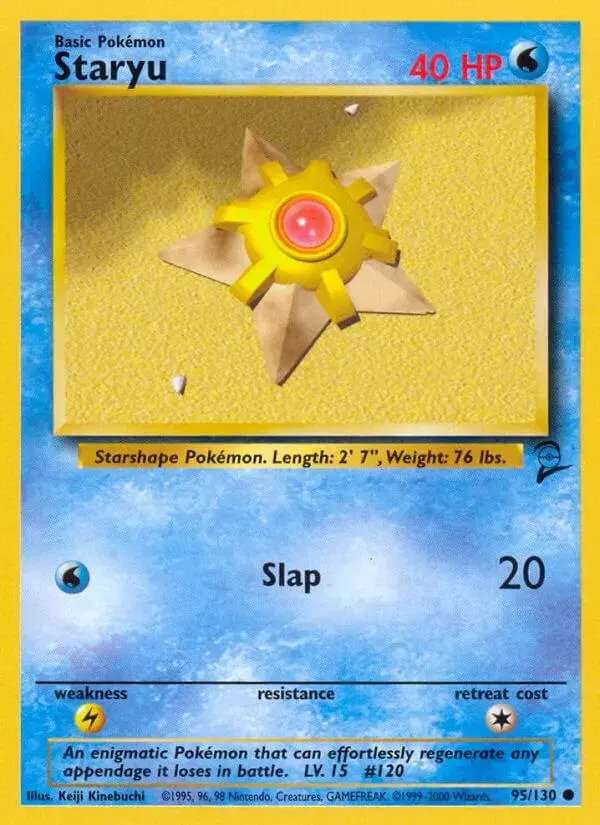 Staryu - Pokemon Base Set 2 #95