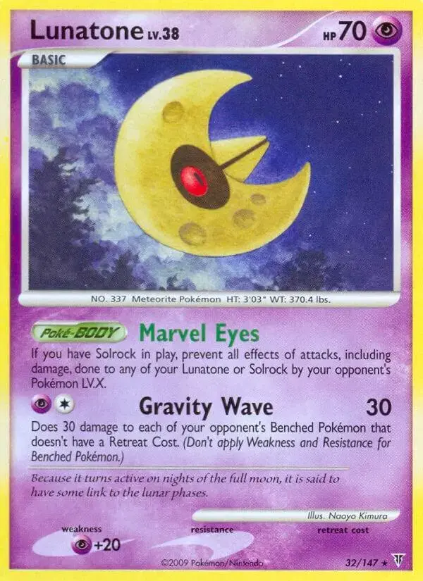 Lunatone - Pokemon Supreme Victors #32