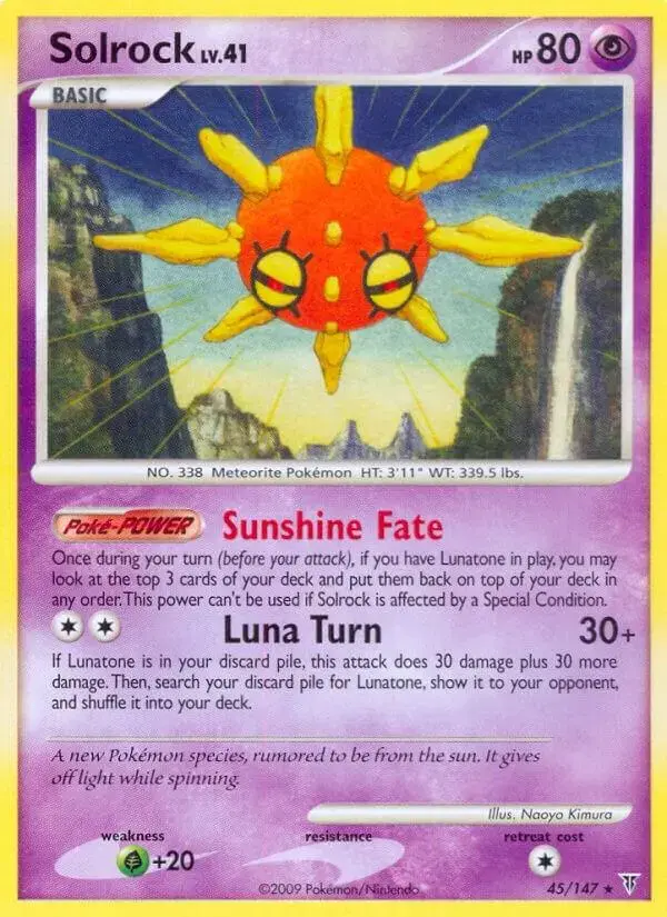 Solrock - Pokemon Supreme Victors #45