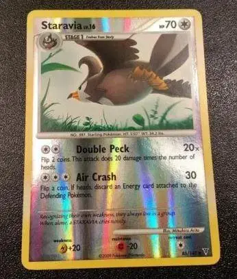 Staravia [Reverse Holo] - Pokemon Supreme Victors #85