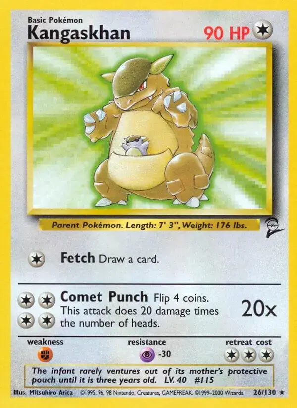 Kangaskhan - Pokemon Base Set 2 #26
