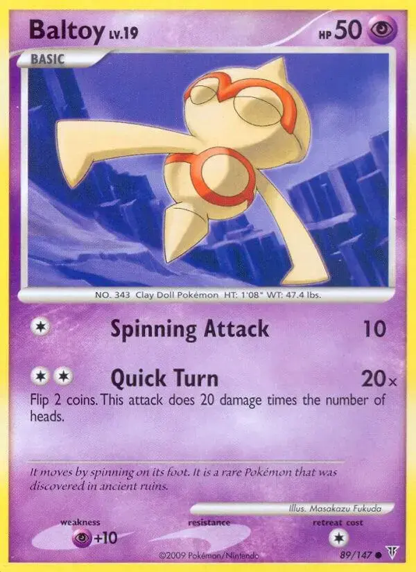 Baltoy - Pokemon Supreme Victors #89