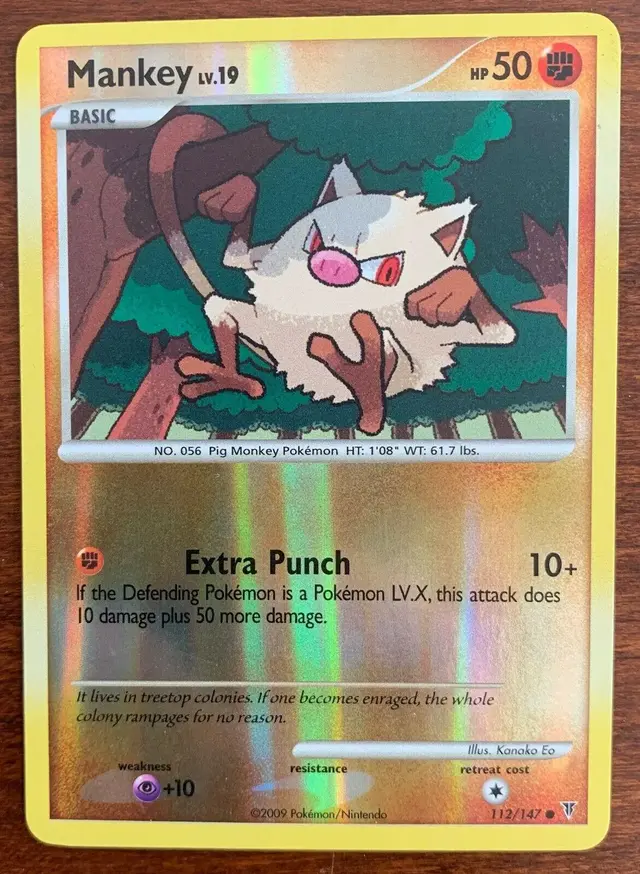 Mankey [Reverse Holo]