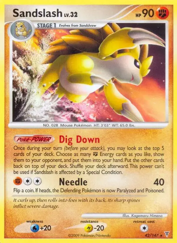 Sandslash - Pokemon Supreme Victors #42