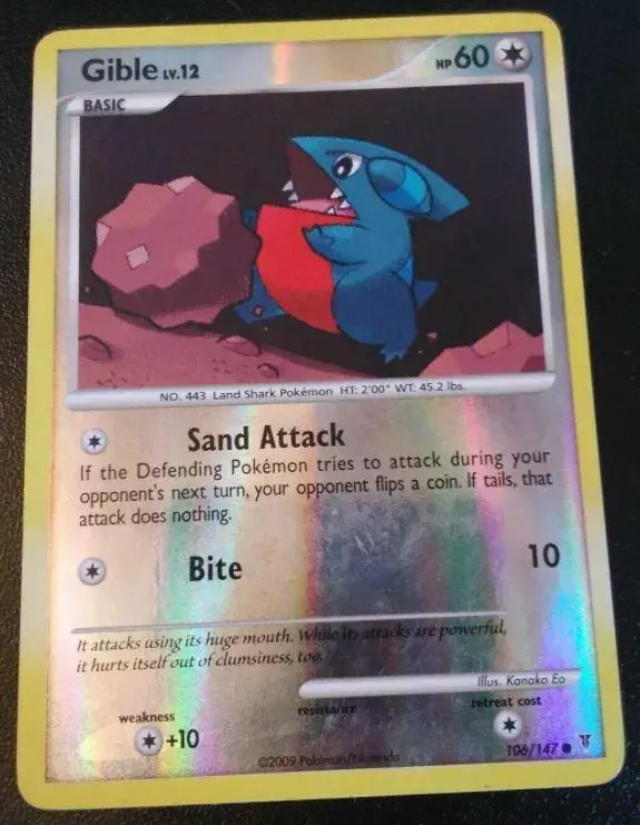 Gible [Reverse Holo]