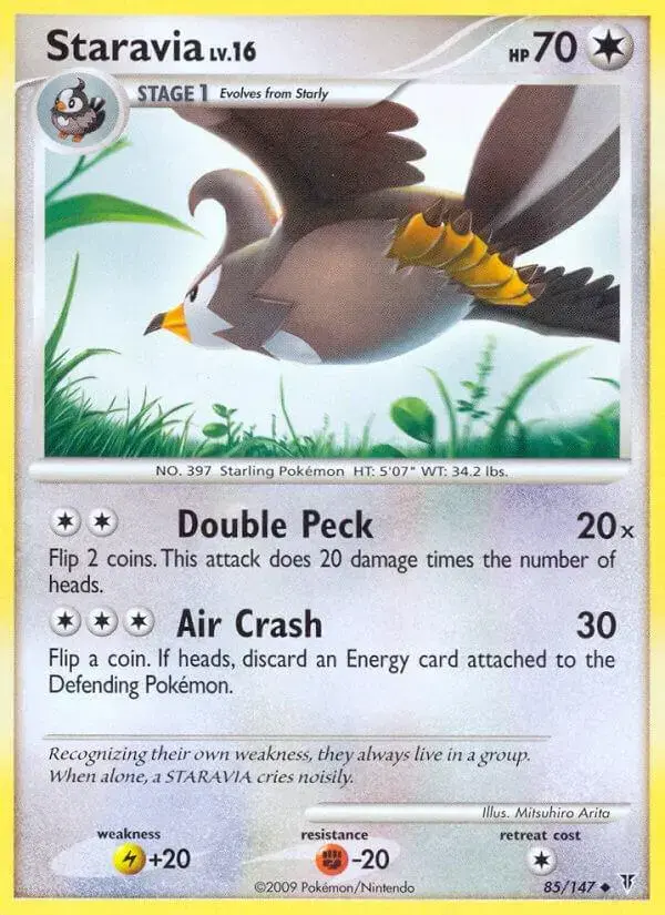 Staravia - Pokemon Supreme Victors #85