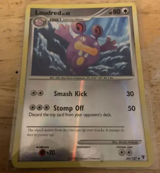 Loudred [Reverse Holo] - Pokemon Supreme Victors #64