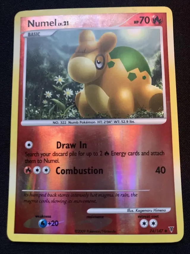 Numel [Reverse Holo] - Pokemon Supreme Victors #74
