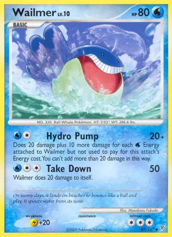 Wailmer - Pokemon Supreme Victors #87