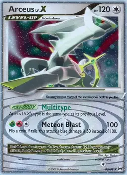 Arceus LV. X #95 - Pokemon Arceus
