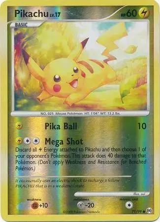 Pikachu [Reverse Holo] - Pokemon Arceus #71