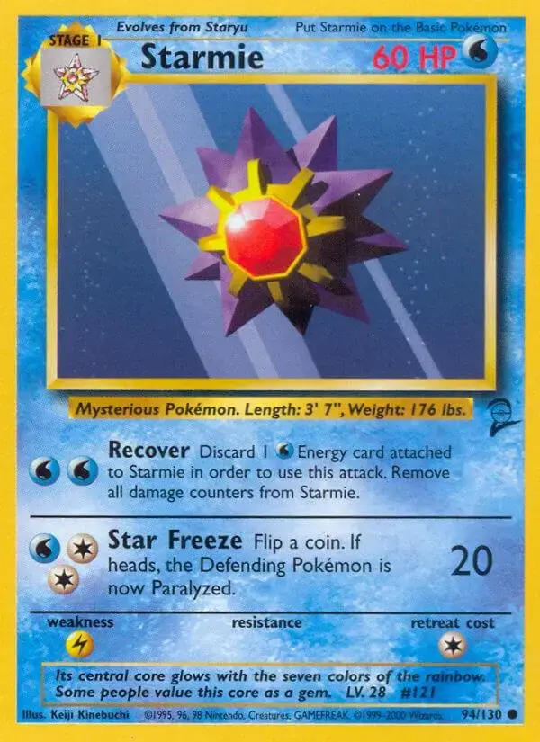 Starmie - Pokemon Base Set 2 #94