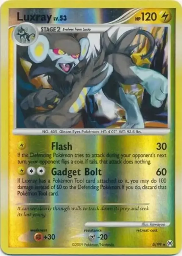 Luxray [Reverse Holo] - Pokemon Arceus #5