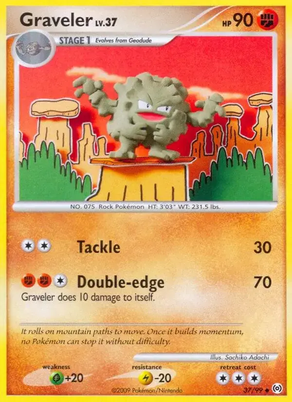 Graveler - Pokemon Arceus #37