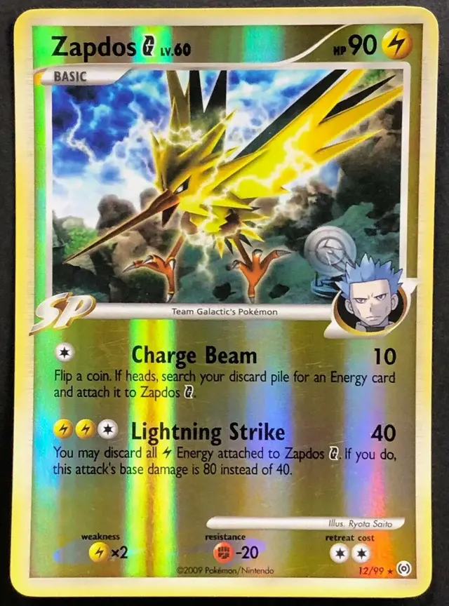 Zapdos G [Reverse Holo] - Pokemon Arceus #12