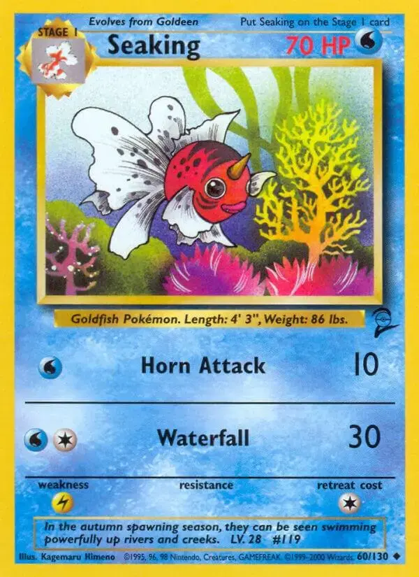 Seaking - Pokemon Base Set 2 #60