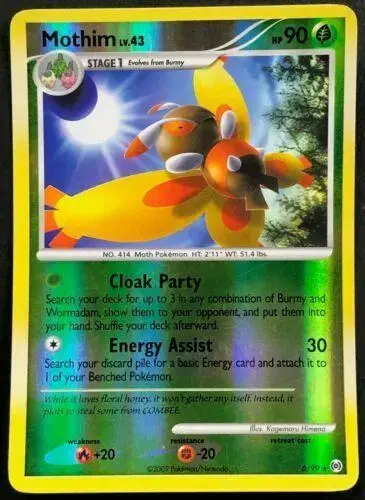 Mothim [Reverse Holo] - Pokemon Arceus #6