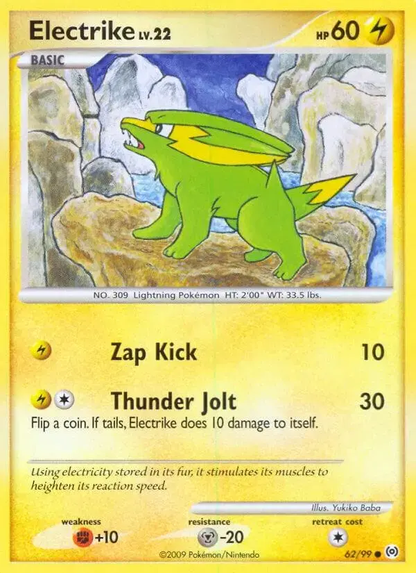 Electrike - Pokemon Arceus #62