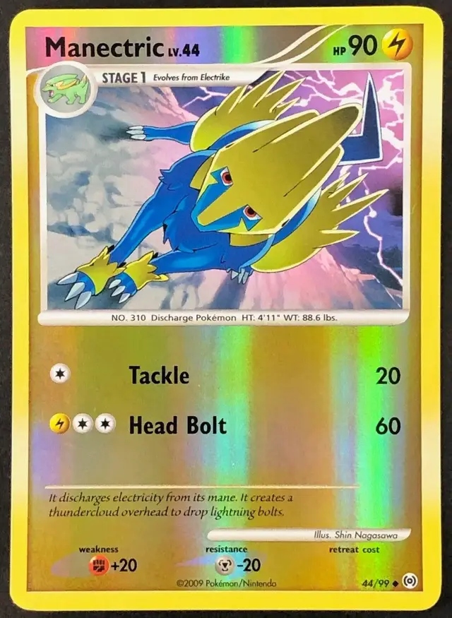 Manectric [Reverse Holo] - Pokemon Arceus #44