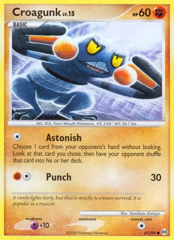 Croagunk - Pokemon Arceus #61