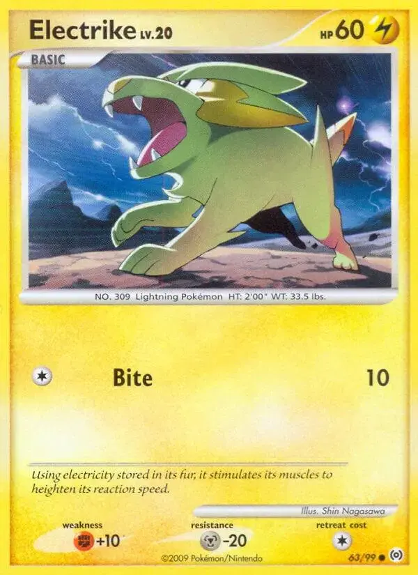 Electrike - Pokemon Arceus #63