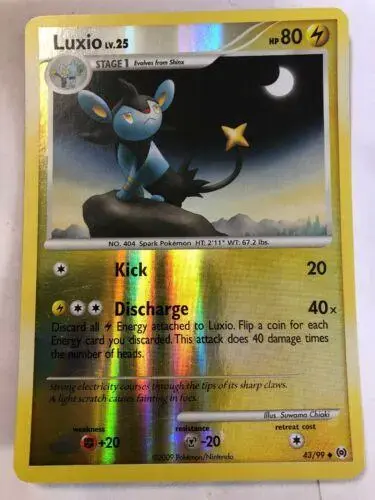 Luxio [Reverse Holo] - Pokemon Arceus #43