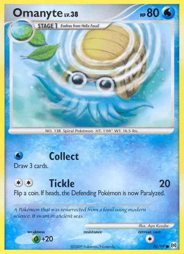 Omanyte - Pokemon Arceus #70