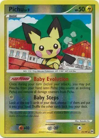 Pichu [Reverse Holo] - Pokemon Arceus #25
