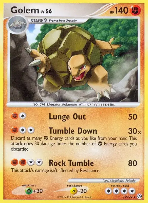 Golem - Pokemon Arceus #19