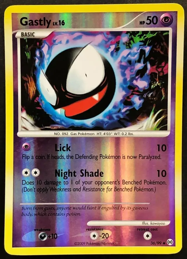 Gastly [Reverse Holo]