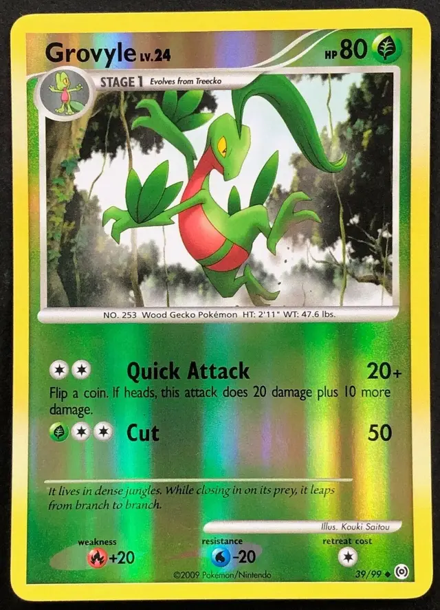 Grovyle [Reverse Holo] - Pokemon Arceus #39