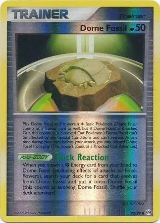 Dome Fossil [Reverse Holo]