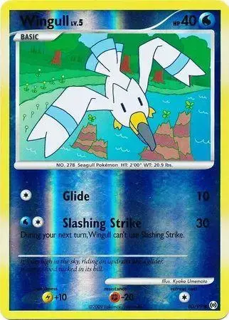 Wingull [Reverse Holo] - Pokemon Arceus #80
