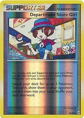 Department Store Girl [Reverse Holo] - Pokemon Arceus #85