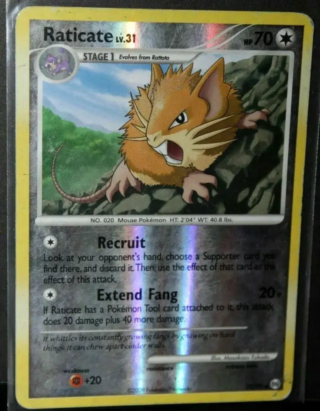 Raticate [Reverse Holo] - Pokemon Arceus #29