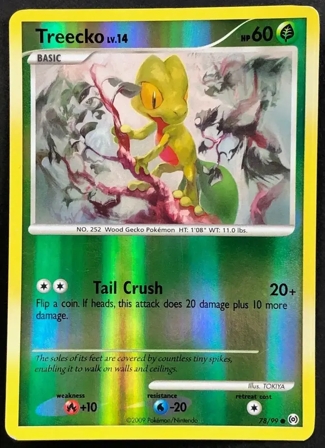 Treecko [Reverse Holo] - Pokemon Arceus #78
