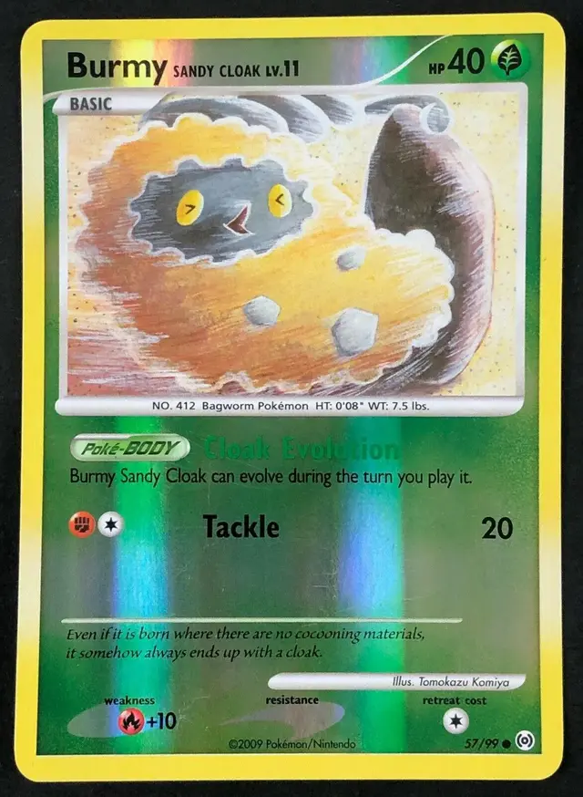 Burmy [Reverse Holo] - Pokemon Arceus #57