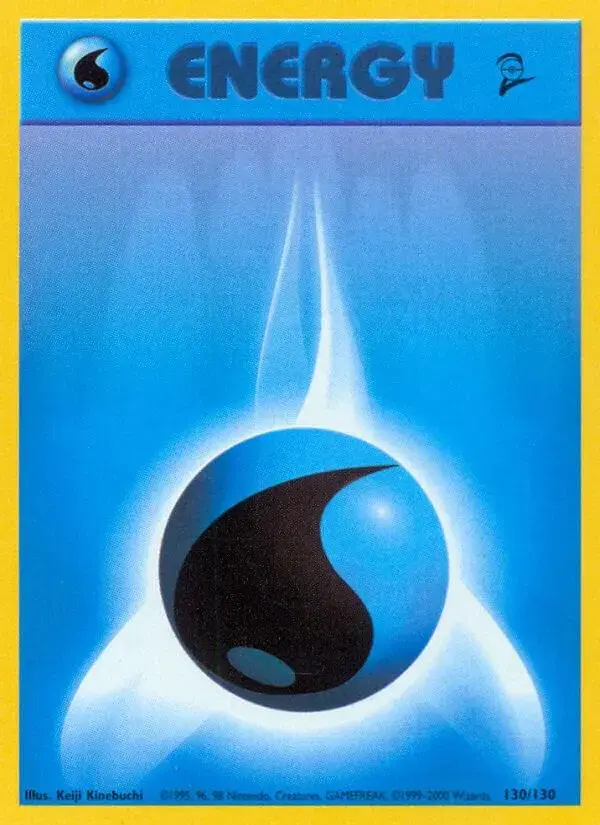 Water Energy - Pokemon Base Set 2 #130