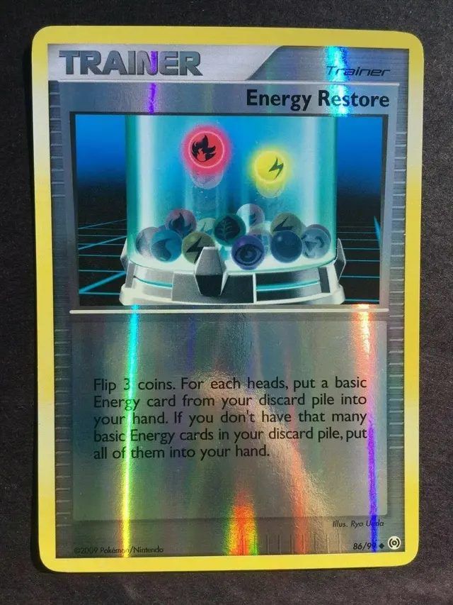 Energy Restore [Reverse Holo] - Pokemon Arceus #86