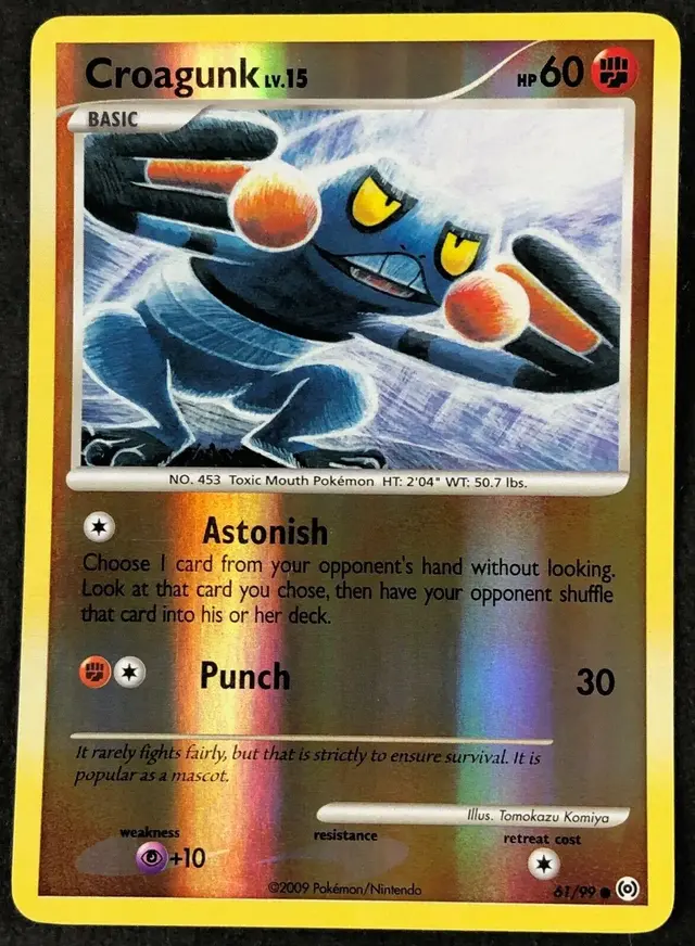 Croagunk [Reverse Holo]