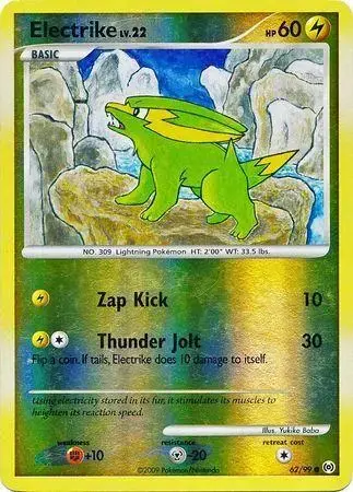 Electrike [Reverse Holo] - Pokemon Arceus #62