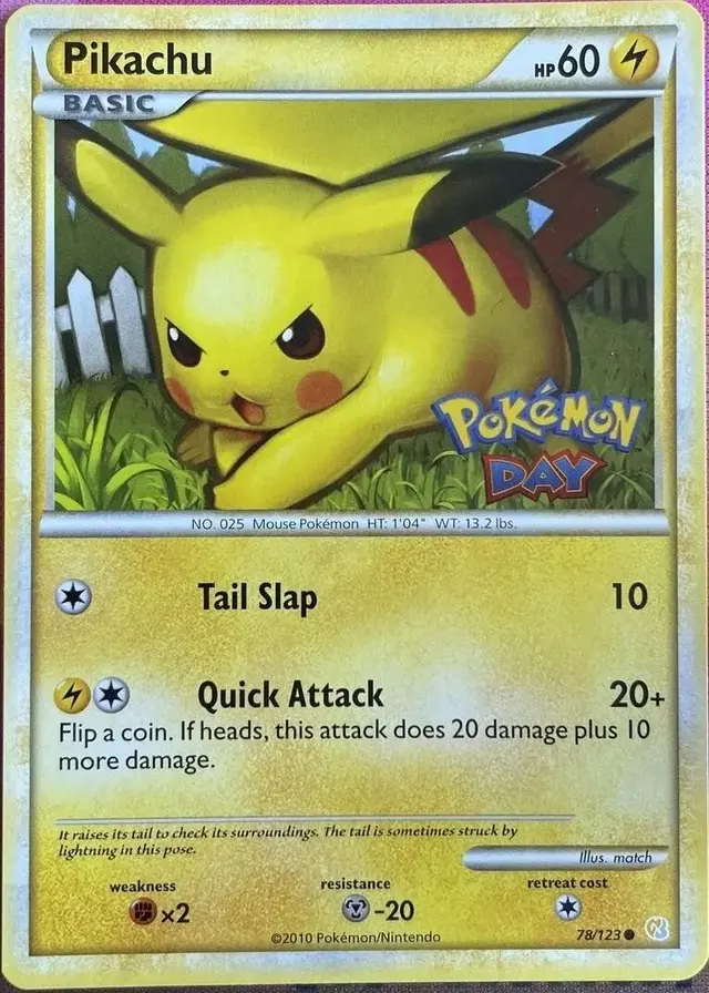 Pikachu [Pokemon Day] - Pokemon HeartGold & SoulSilver #78