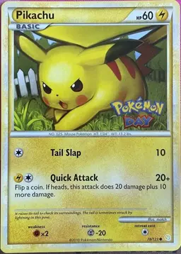 Pikachu [Pokemon Day] #78 - Pokemon HeartGold & SoulSilver